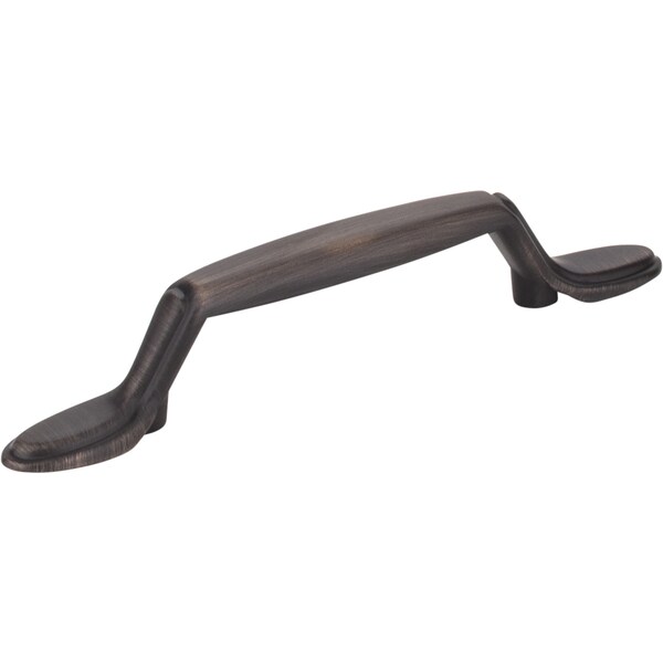 Elements 3" Center-to-Center Brushed Oil Rubbed Bronze Vienna Cabinet Pull P106-DBAC - main